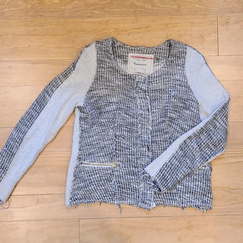 Cartonnier Anthropology buttondown jacket cardigan